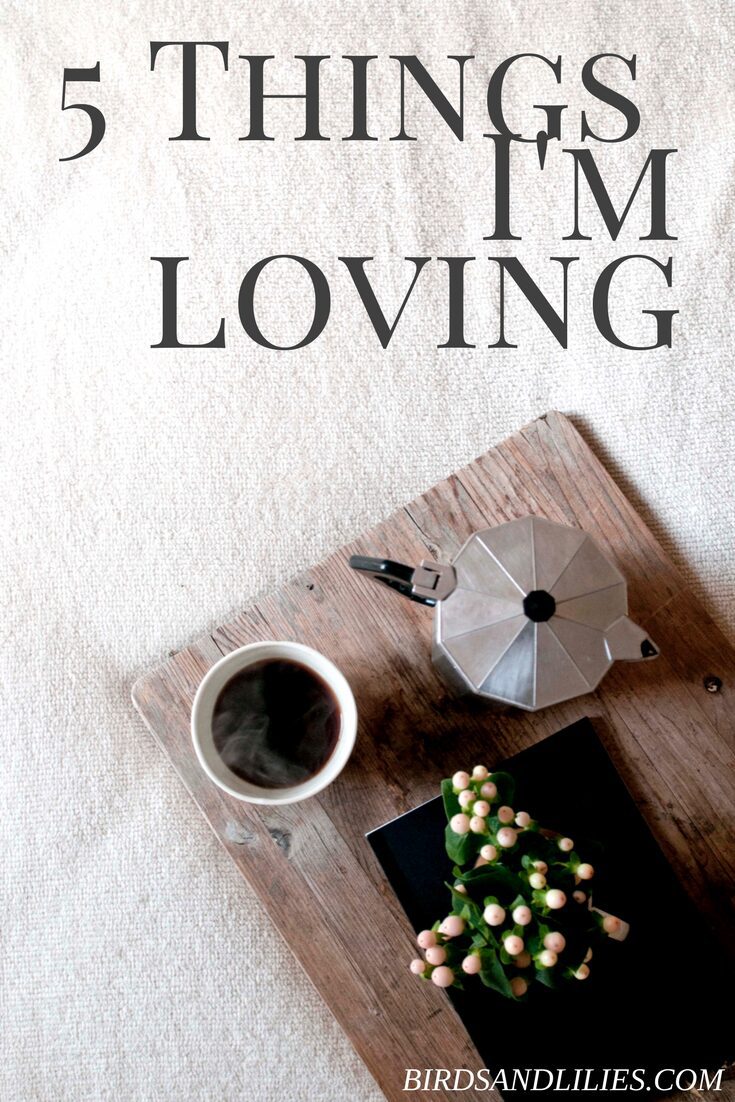 5 Things I'm Loving Right Now