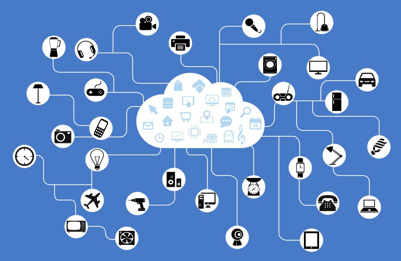 cartoon graphic of network cloud