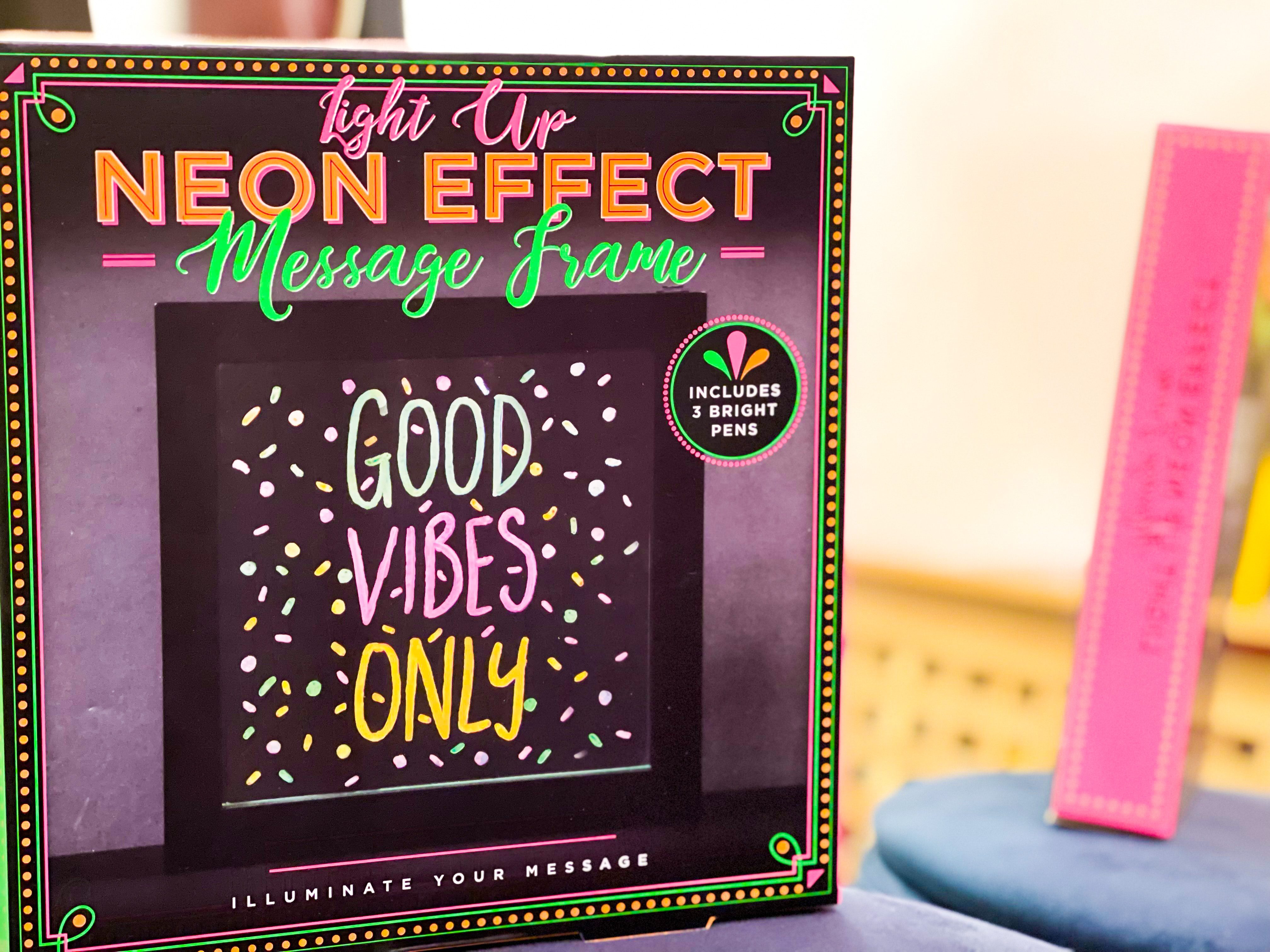 Win a Light-Up Neon Effect Message Frame from Wicked Uncle | A Giveaway (Ended)