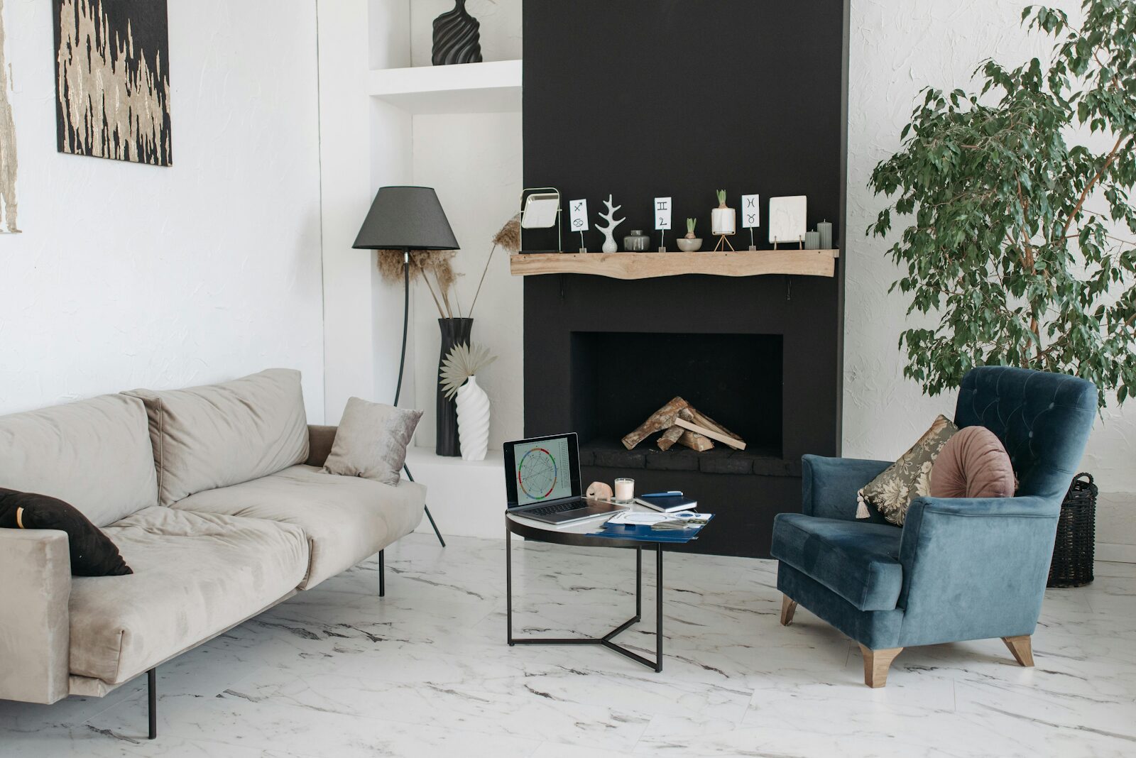 https://www.pexels.com/photo/sofa-and-armchair-in-a-cozy-living-room-7222031/